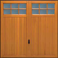 Hormann Series 2000 timber up and over garage doors Style 2119 Leicester